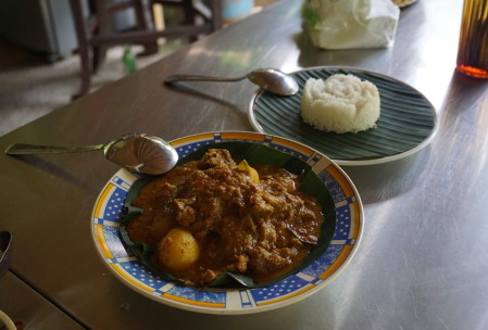 Beef rendang - slow stewed beef in a coconut curry
